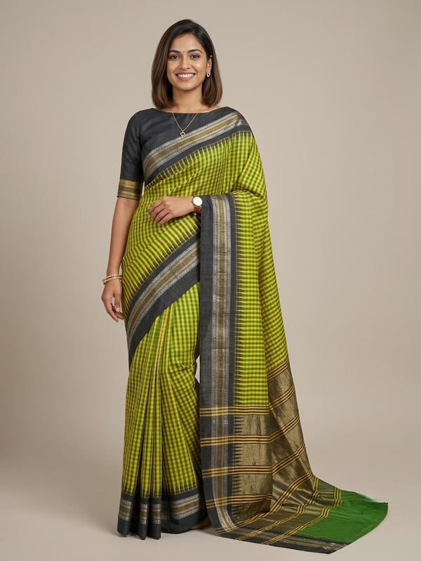 Senthamizh-Pure Raw Silk (Silkmark Certified)