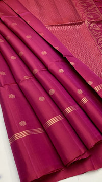 Jesintha-Pure Handloom  Double Warp Soft Silk Saree[Silk Mark Certified]