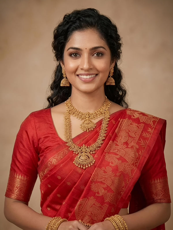 Thameera-Pure Handloom  Double Warp Soft Silk Saree[Silk Mark Certified]