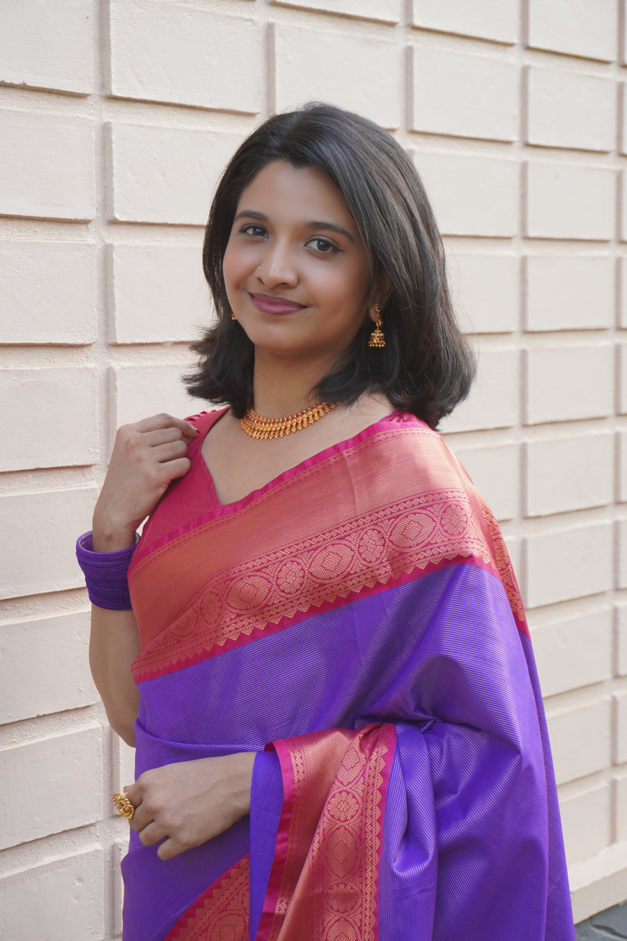 Kanchi Semi Silk Vairaoosi - Thugil