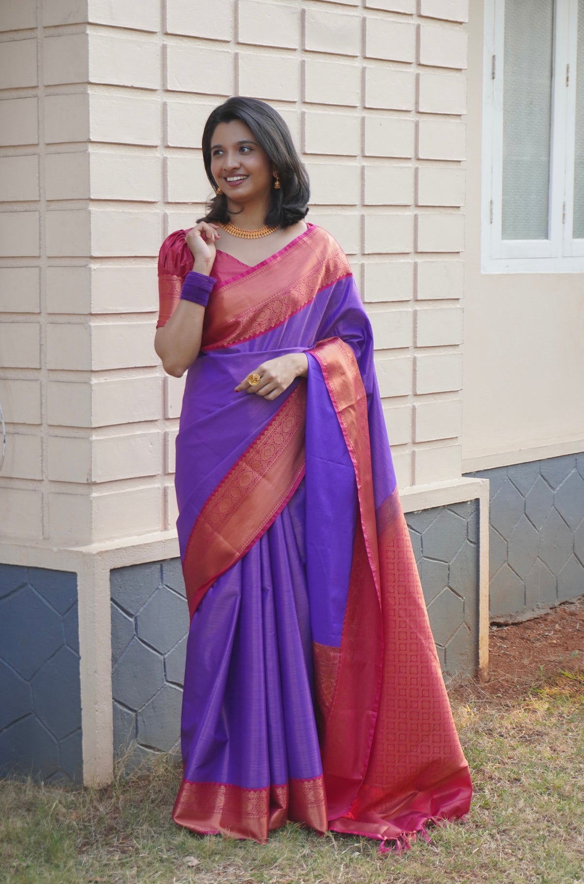 Kanchi Semi Silk Vairaoosi - Thugil
