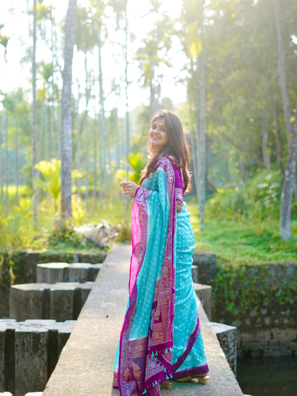 All Over Butti Semi Georgette - Thugil