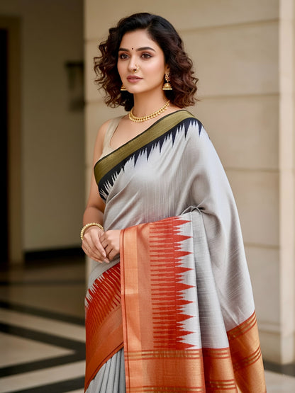 Nalina Pure Raw Silk Saree(silk mark certified)