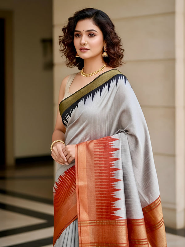 Nalina Pure Raw Silk Saree(silk mark certified)