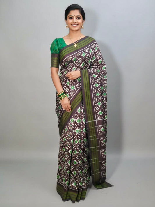 Devyani – Ikkat Pure Silk Saree | Silk Mark Certified