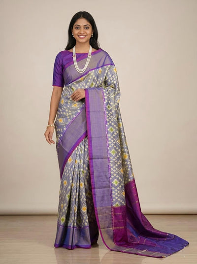 Pure Ikkat Silks
