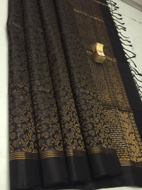 Rajathi -Pure Handloom Double-Warp Soft Silk Saree[Silk Mark Certified]