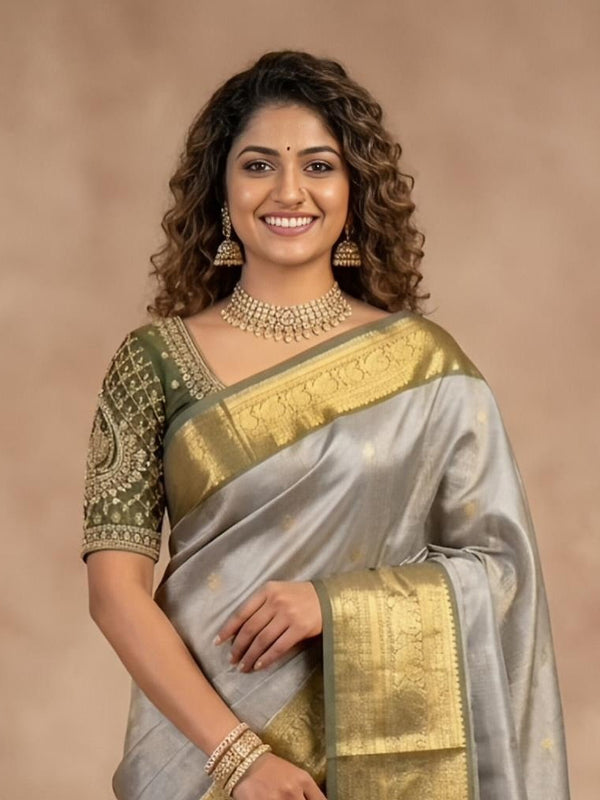 Deera-Thirubuvanam Pure Handloom Silk Saree[Silk Mark Certified]