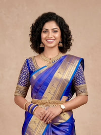 Amisha-Thirubuvanam Pure Handloom Silk Saree[Silk Mark Certified]
