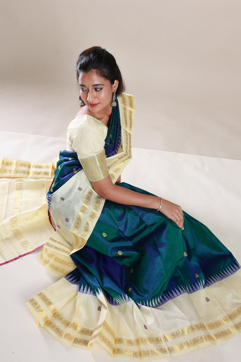 Pure Thirubuvanam Silk Saree - Thugil