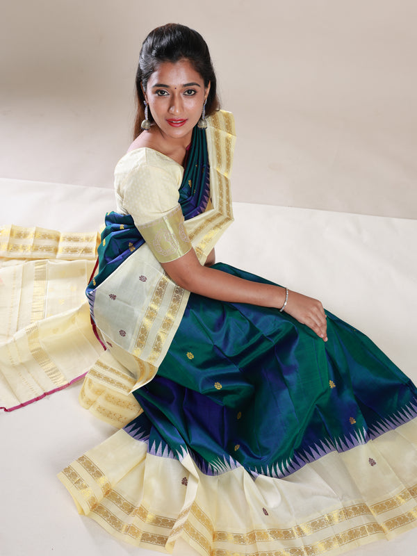 Pure Thirubuvanam Silk Saree - Thugil