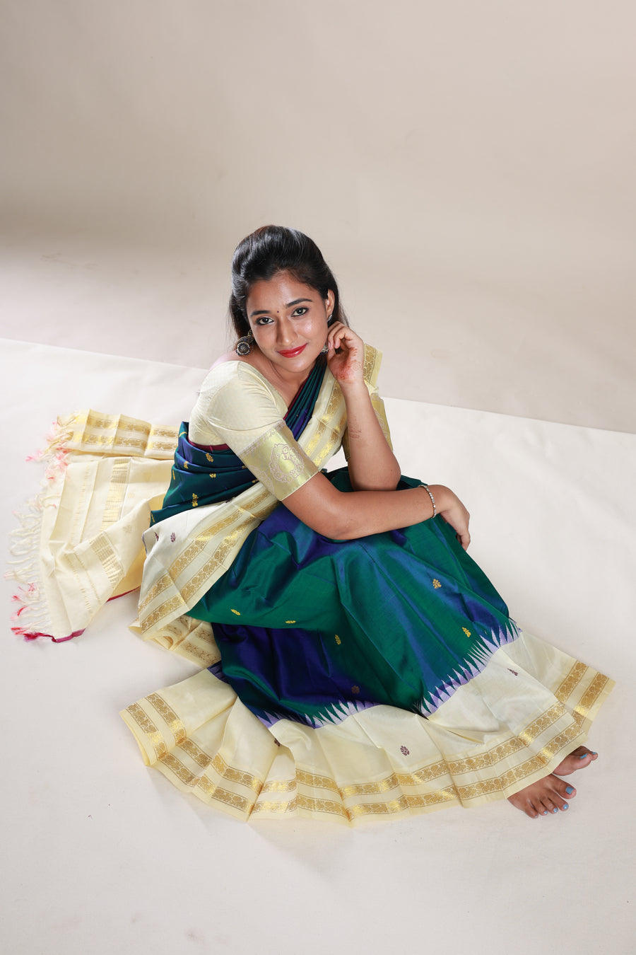Pure Thirubuvanam Silk Saree - Thugil