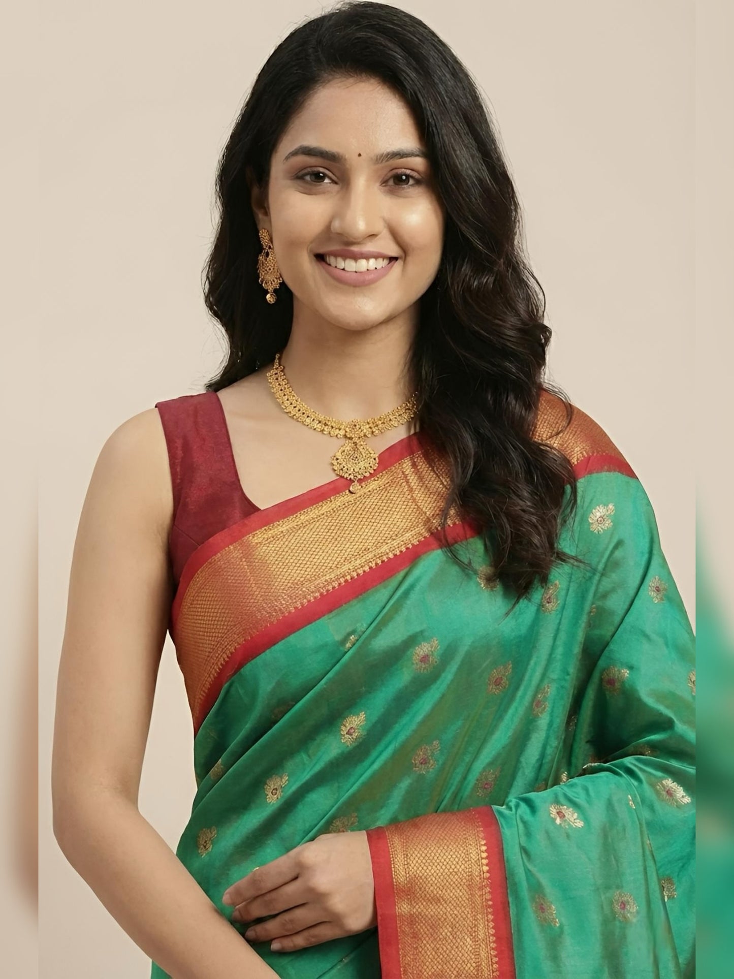 Urvasi – Kadiyal Paithani Pure Silk Saree