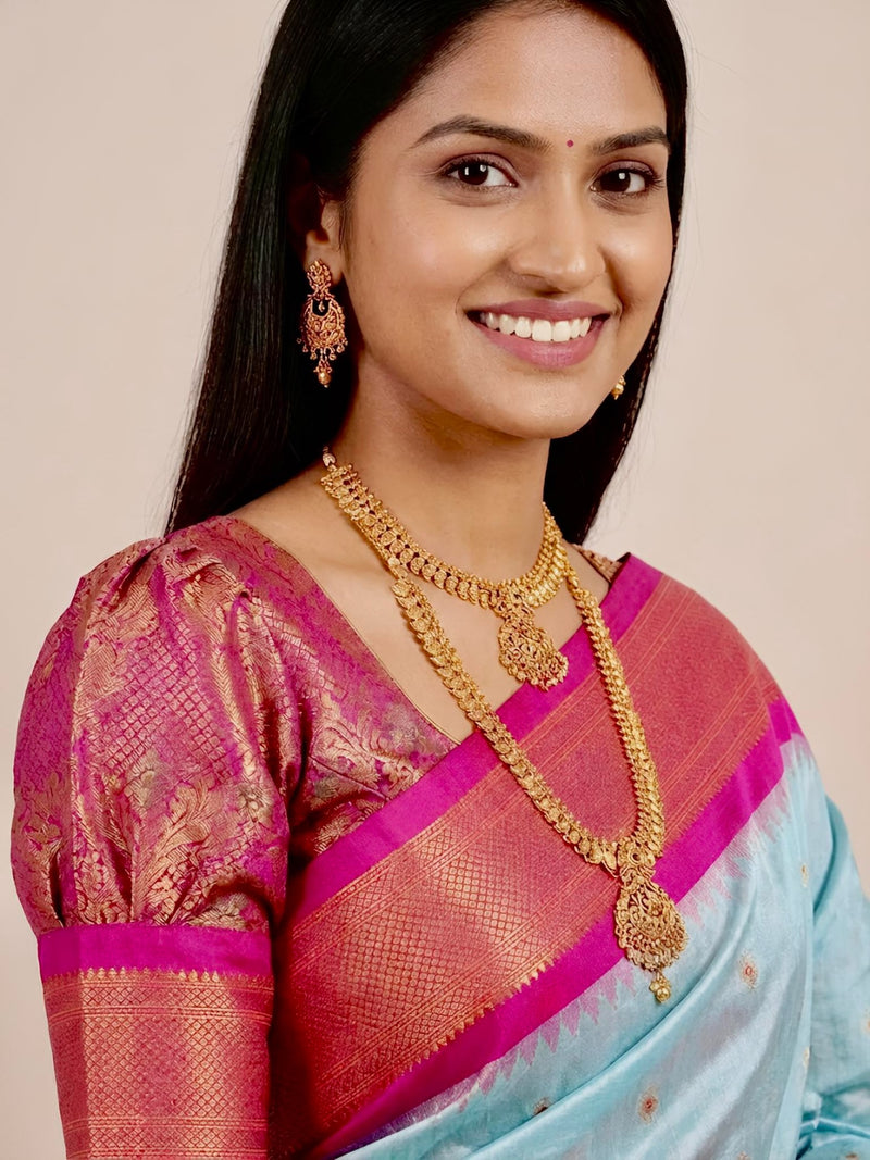 Sahara- Kadiyal Paithani Pure Silk Saree