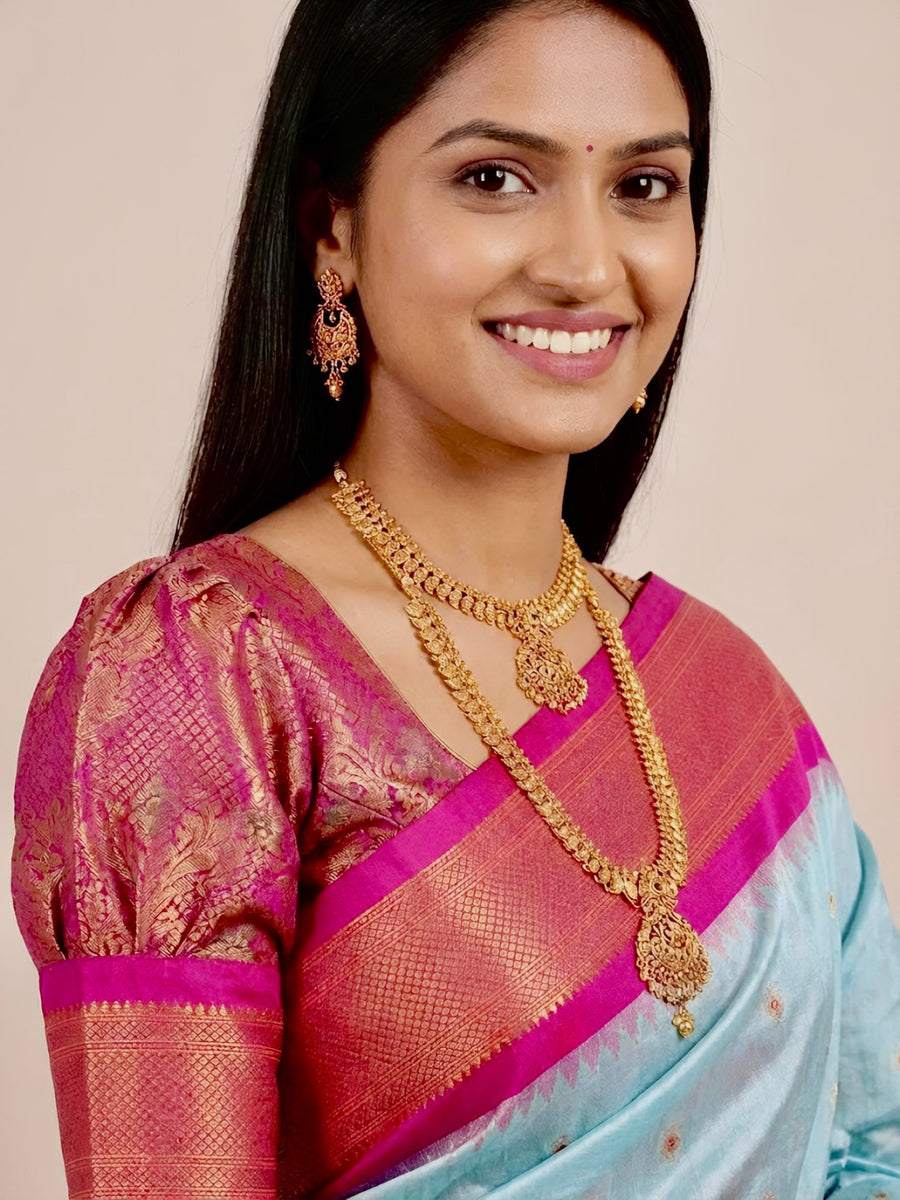 Sahara- Kadiyal Paithani Pure Silk Saree