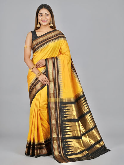 Alka -Irkal Paithani Pure Silk Saree