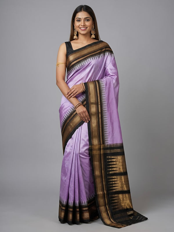 Shambavi-Irkal Paithani Pure Silk Saree