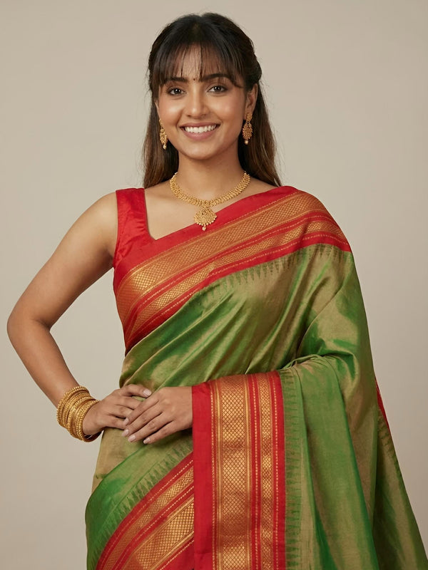 Jammeela-Irkal Paithani Pure Silk Saree