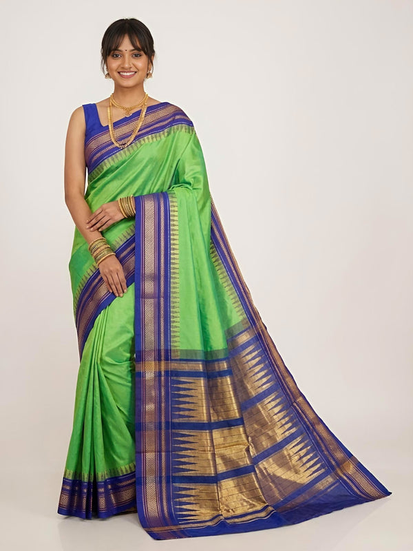 Amy-Irkal Paithani Pure Silk Saree