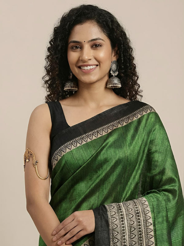 Reeta– Pure Tussar Ghicha Silk Saree (Silk Mark Certified)