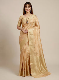 Parimala – Pure Tussar Silk Jamdani Jari Buta Saree(Silkmark certified)