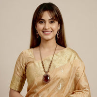 Parimala – Pure Tussar Silk Jamdani Jari Buta Saree(Silkmark certified)