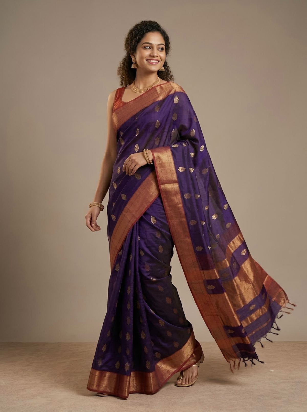 Rajnandini - Handloom Silk Cotton