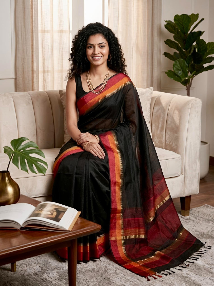 Charvi- Handloom Silk Cotton