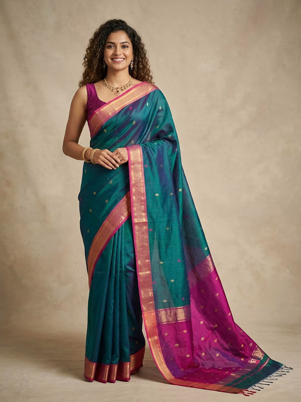 Suhana - Handloom Silk Cotton