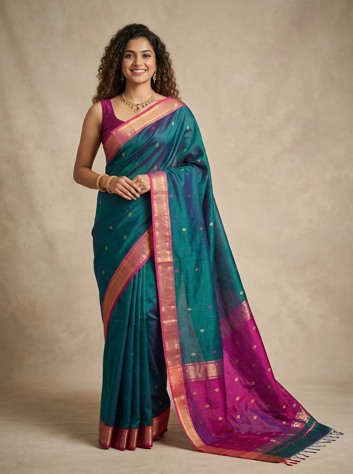 Suhana - Handloom Silk Cotton
