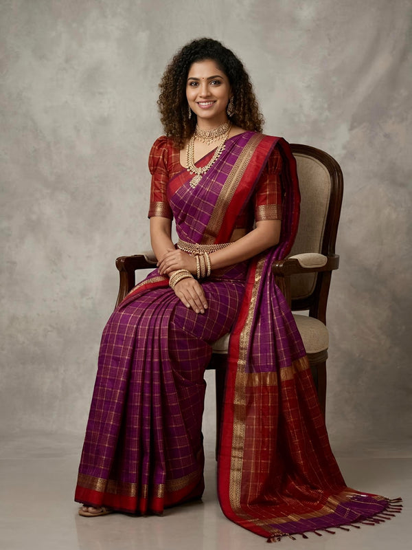 Devayani - Handloom Silk Cotton