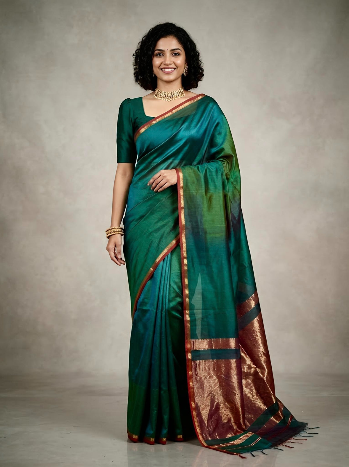 Ahilya - Handloom Silk Cotton