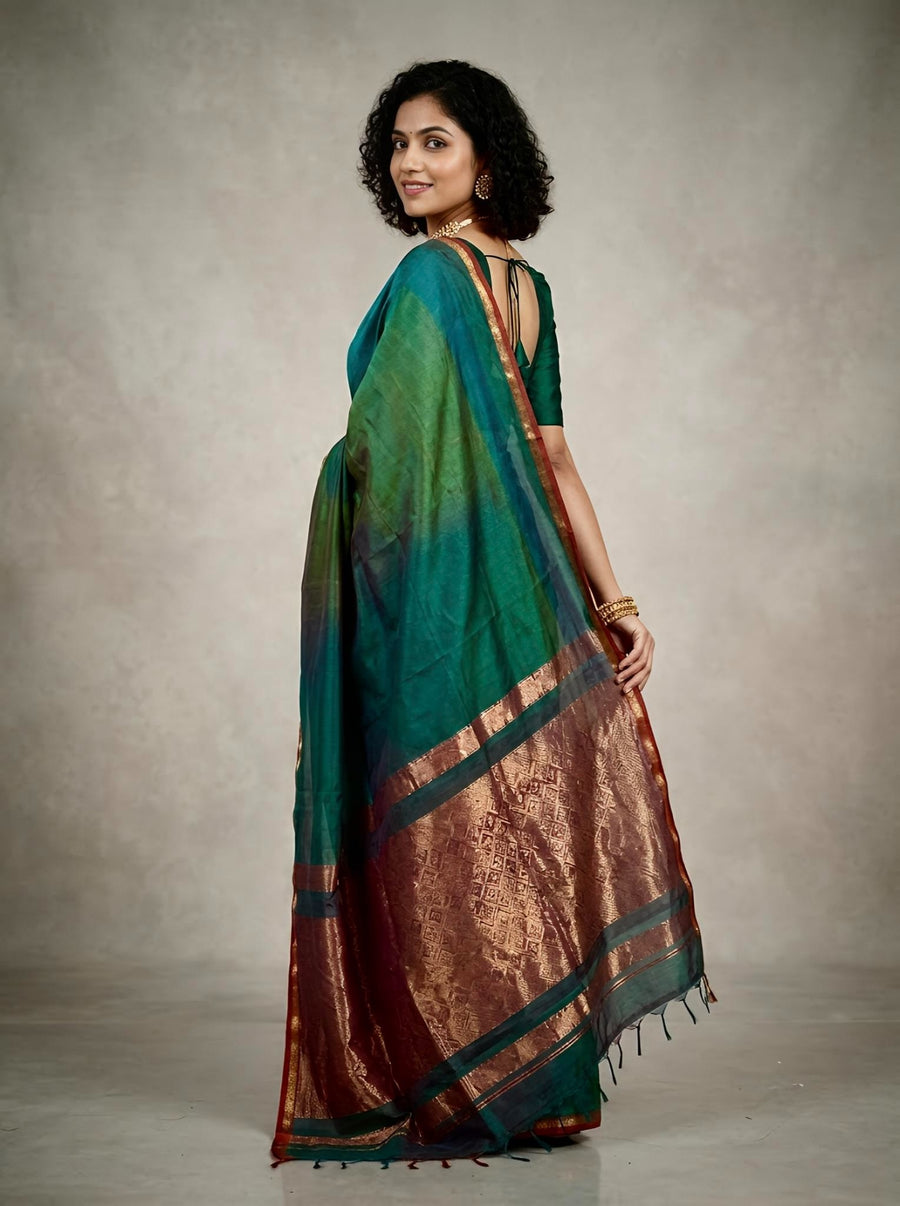 Ahilya - Handloom Silk Cotton