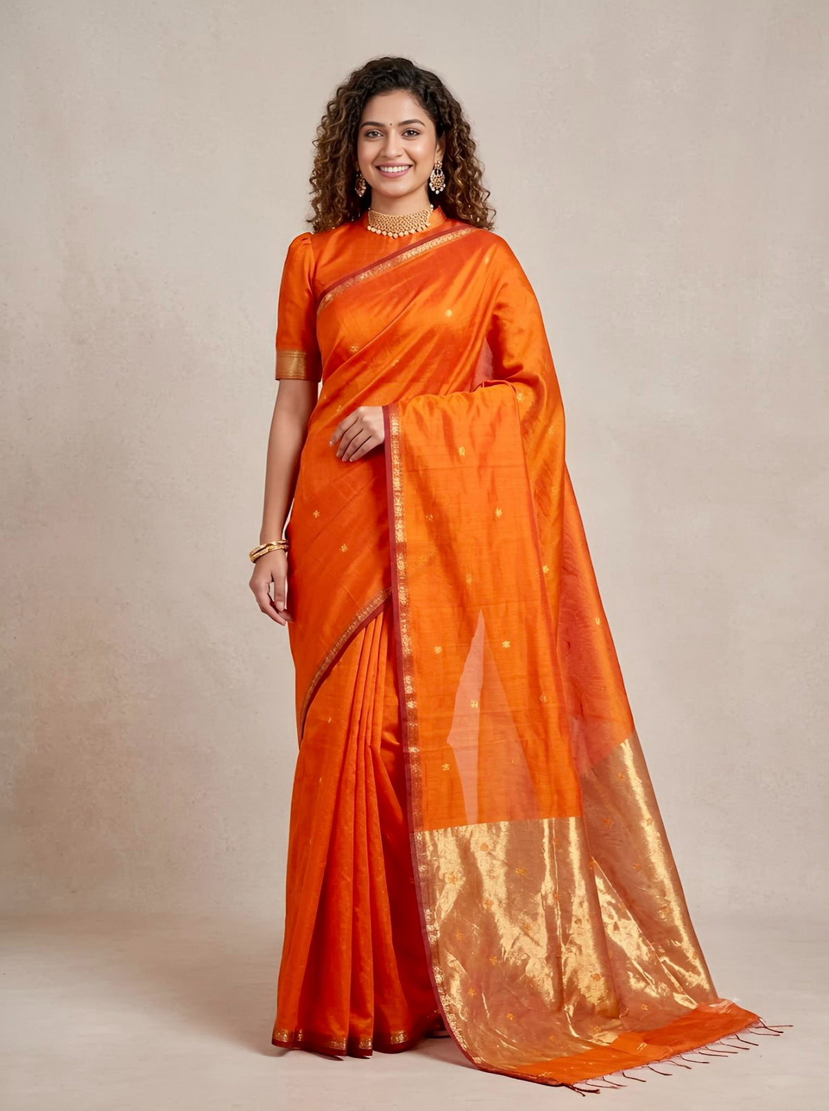 Mrinalini - Handloom Silk Cotton