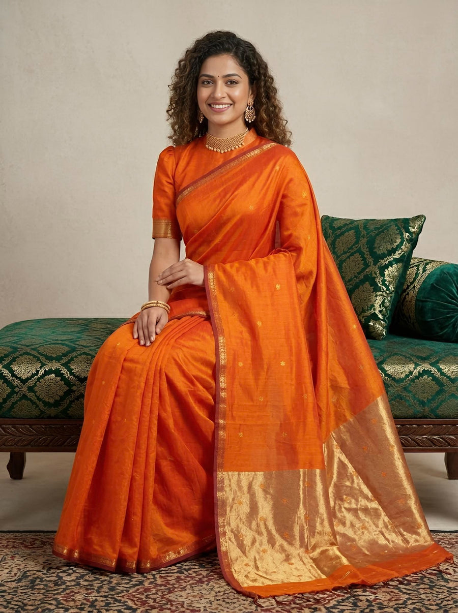 Mrinalini - Handloom Silk Cotton