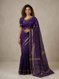 Alaknanda- Handloom Silk Cotton