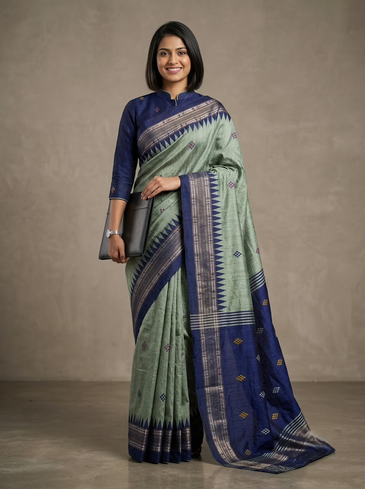 Nanmadhi-Pure Raw Silk (Silkmark Certified)