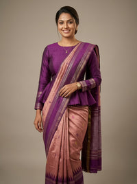 Thamarai-Pure Raw Silk (Silkmark Certified)