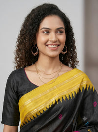 Kayalvizhi-Pure Raw Silk (Silkmark Certified)