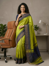 Venba-Pure Raw Silk (Silkmark Certified)