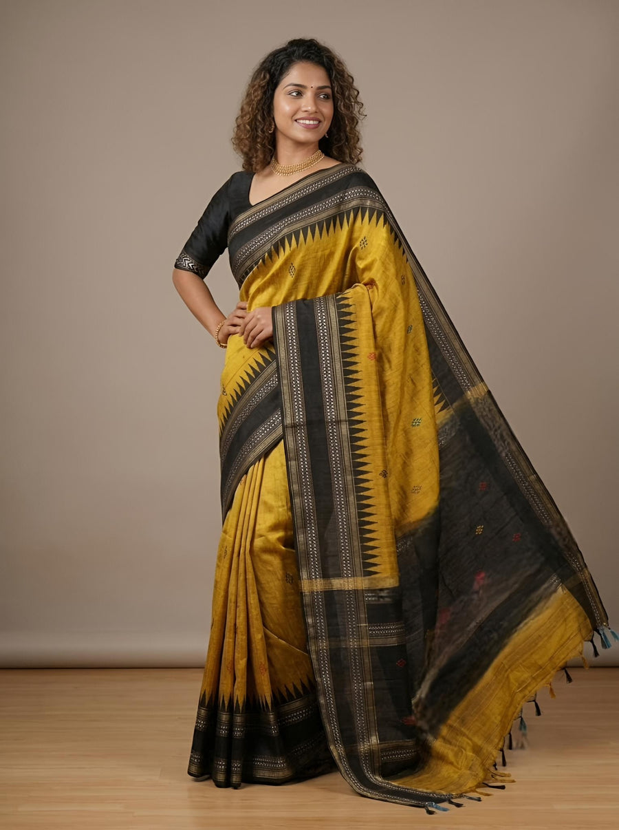 Ilamadhi-Pure Raw Silk (Silkmark Certified)