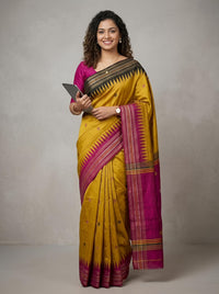 Ezhil- Pure Raw Silk (Silkmark Certified)