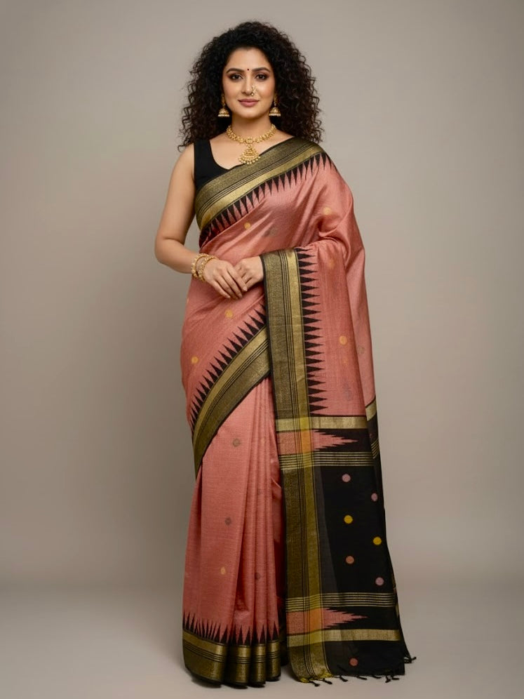 Richa - Raw Silk Elegance Saree