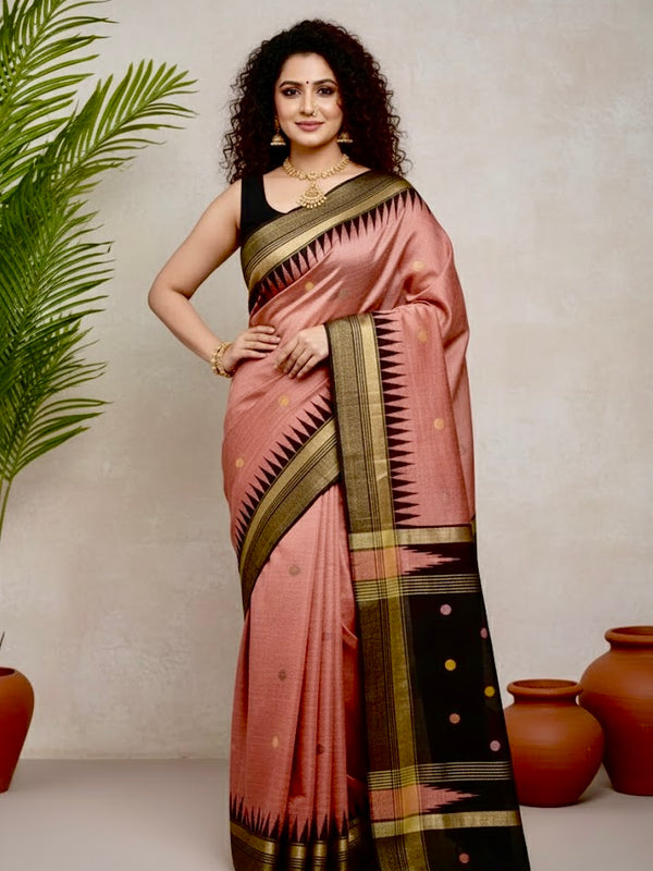 Richa - Raw Silk Elegance Saree - Thugil