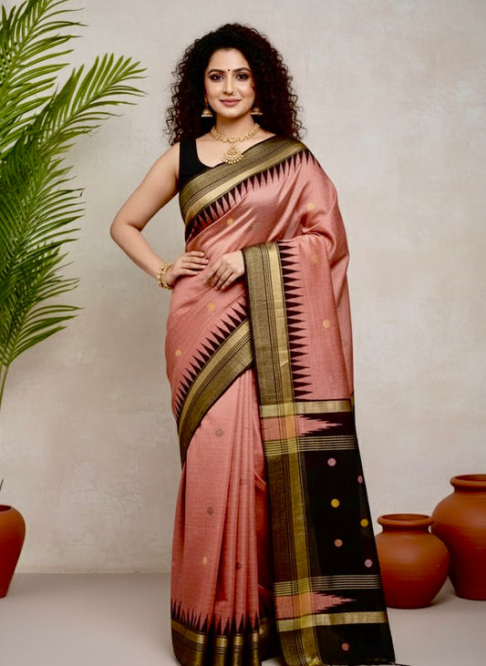 Richa - Raw Silk Elegance Saree
