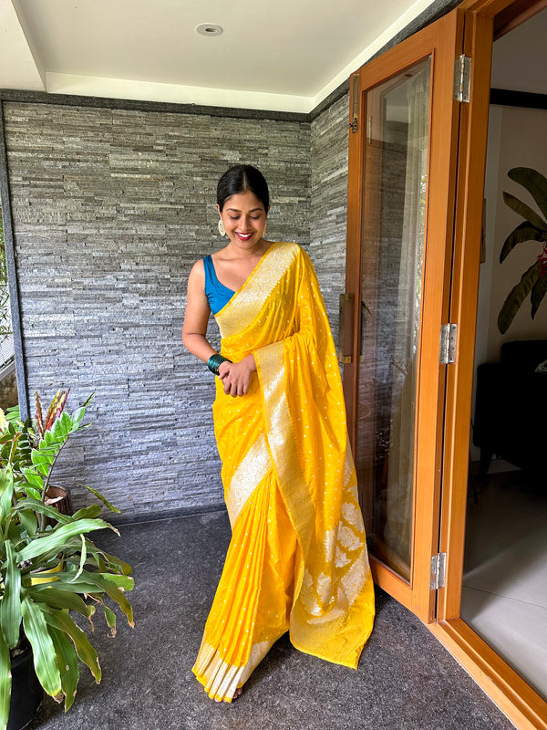 Nayanthara Inspired Silk Saree  Look (ft Sunitha) - Thugil