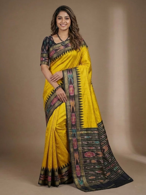Aishani Pure Raw Silk Saree(Silk mark certified)
