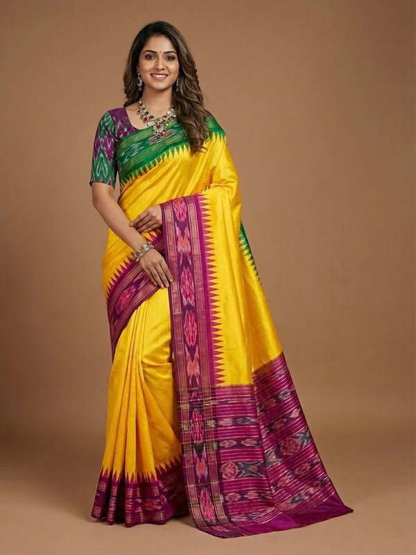 Amla-Pure Raw Silk Saree(Silk mark certified)
