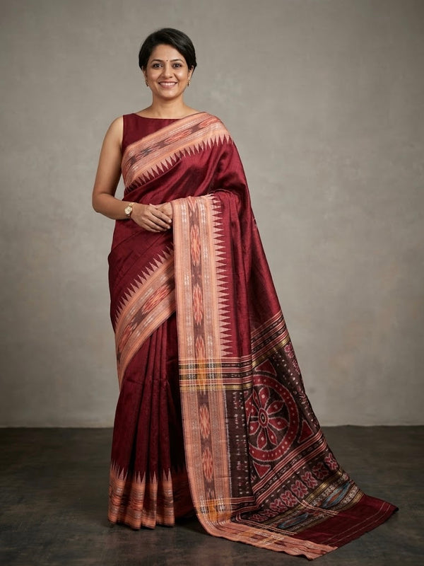 Anshika  -Pure Raw Silk (Silkmark Certified)