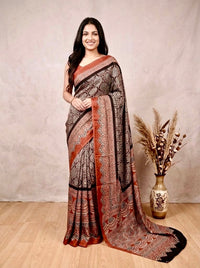 Umang-  Pure Modal Ajrakh Print